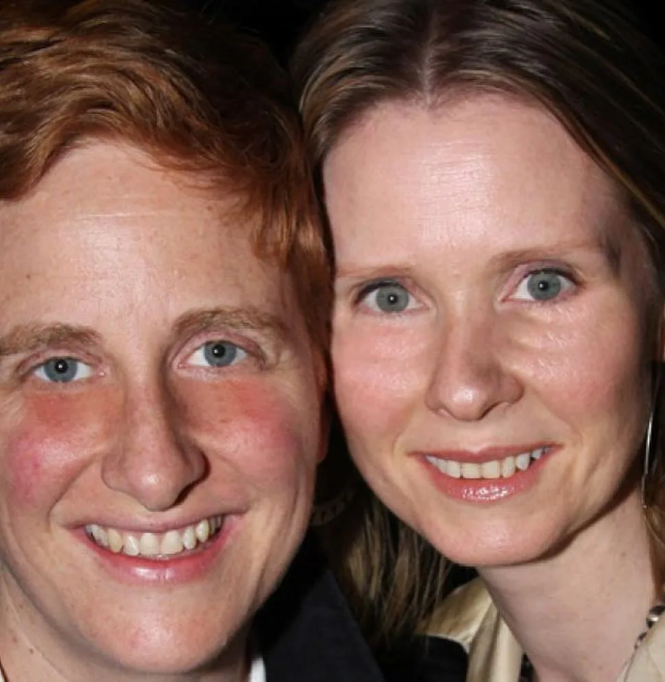 cynthia nixon and her partner christine marinoni