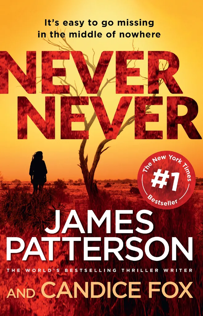 book cover of crime thriller Never Never by Candice Fox and James Patterson