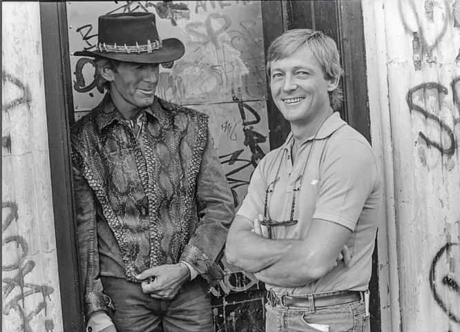 Paul Hogan and John Cornell. Source: Instagram Kismet Pictures