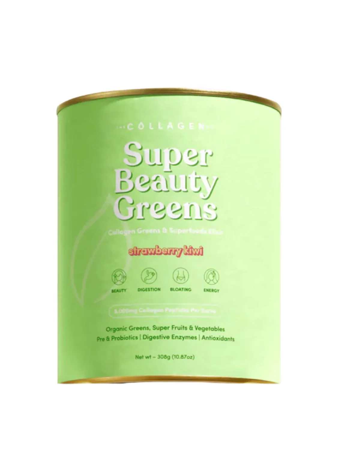 Collagen Co Strawberry Kiwi Super Beauty Greens - 308g