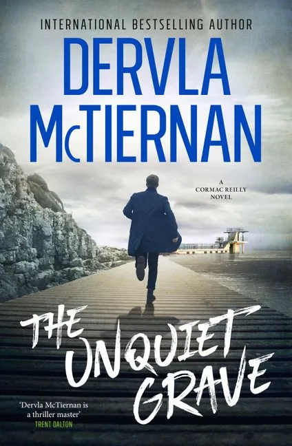Book cover of Dervla McTiernan's The Unqiet Grave