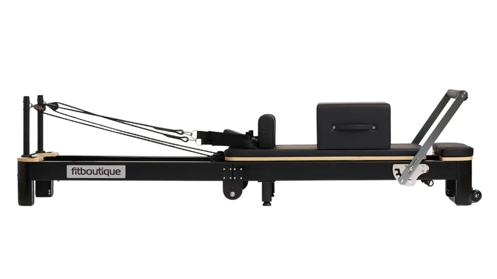Fitboutique Ivory Reformer machine in black