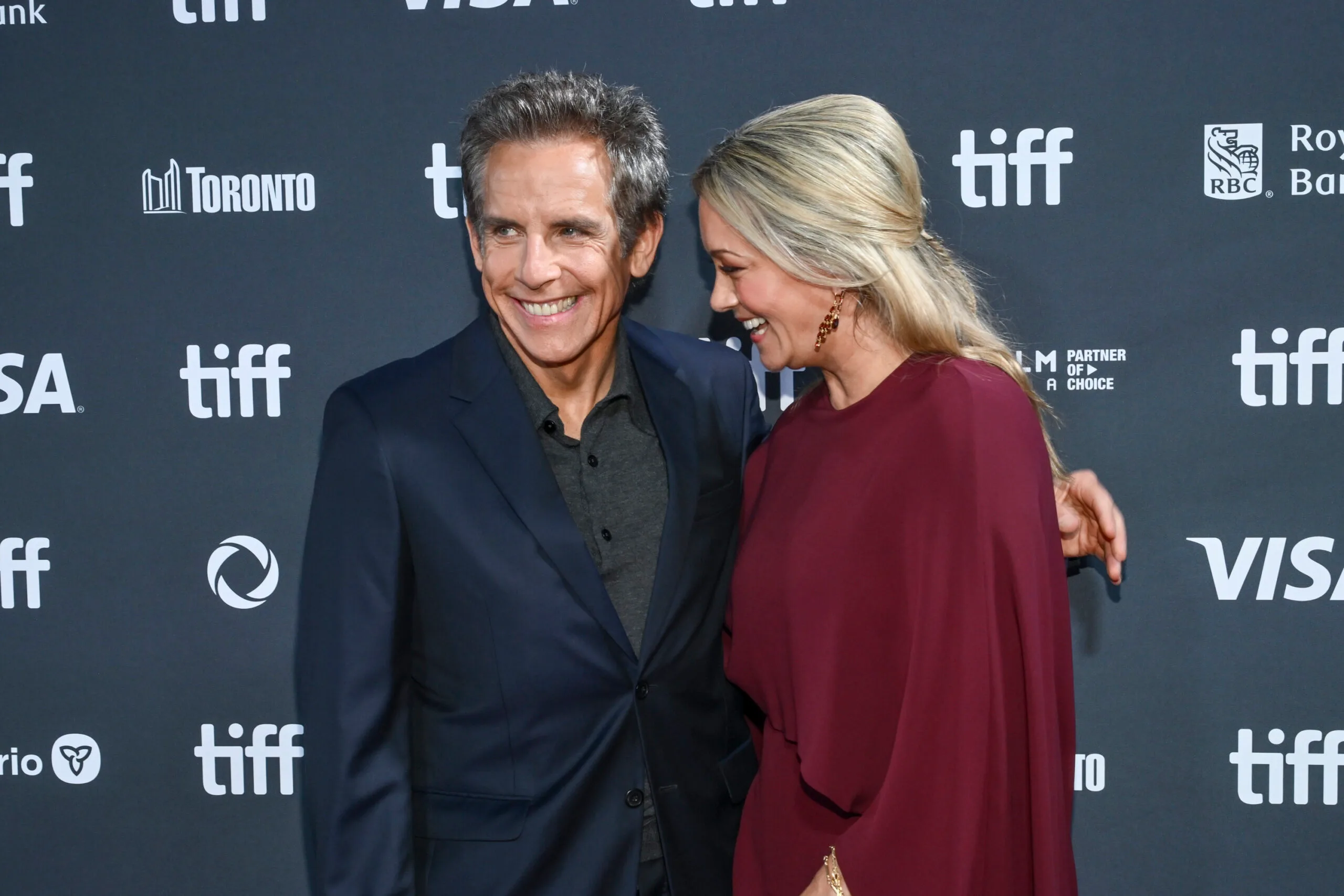 ben stiller and his wife christine taylor