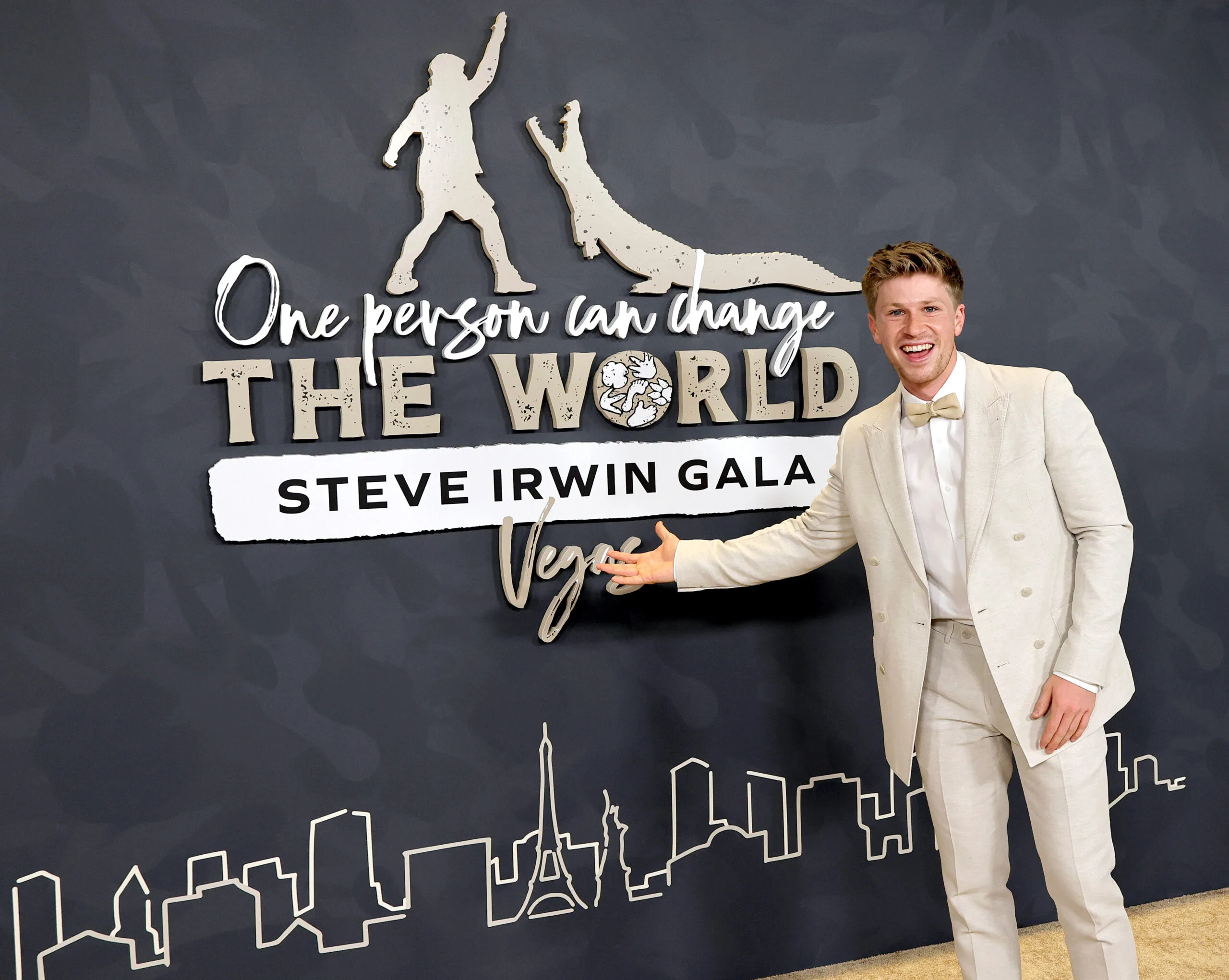Robert Irwin at the 2025 Steve Irwin Gala