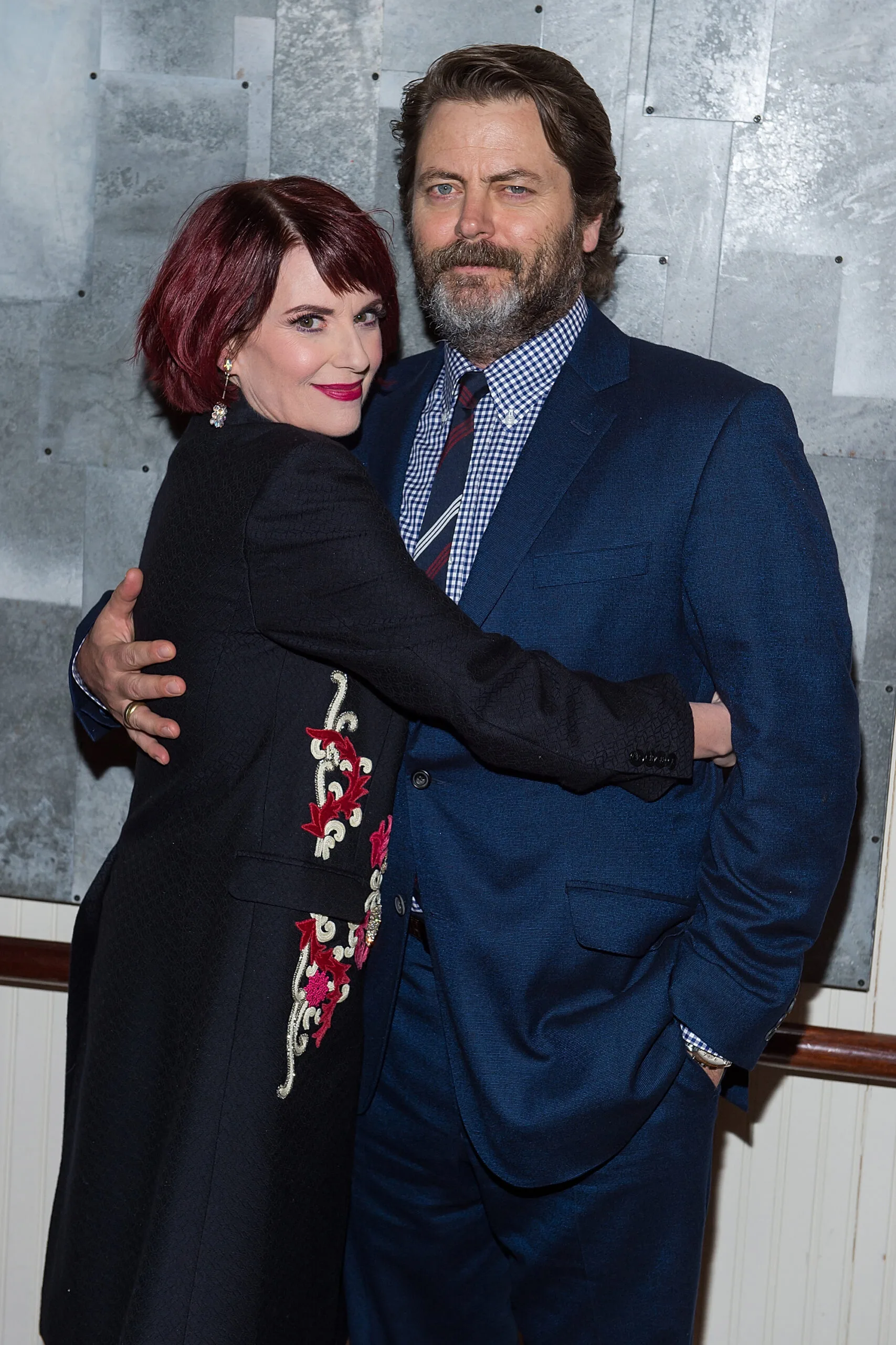 nick offerman and megan mullally