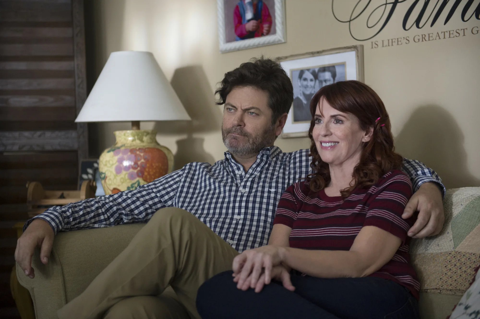 nick offerman and megan mullally