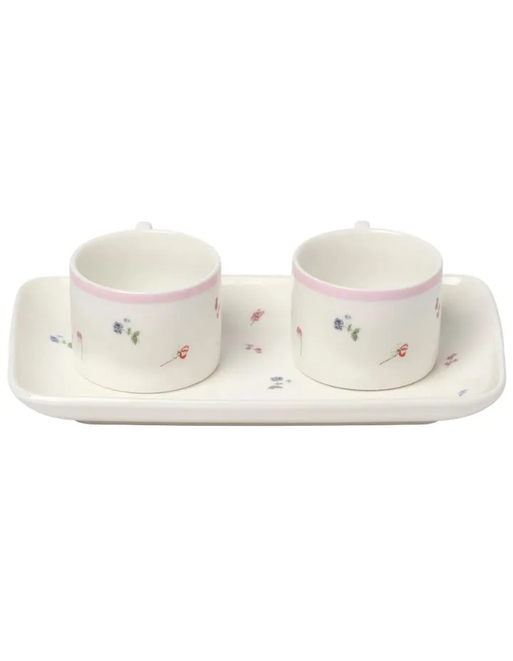 In The Roundhouse Floral Espresso Set - Mother’s Day gift ideas Australia