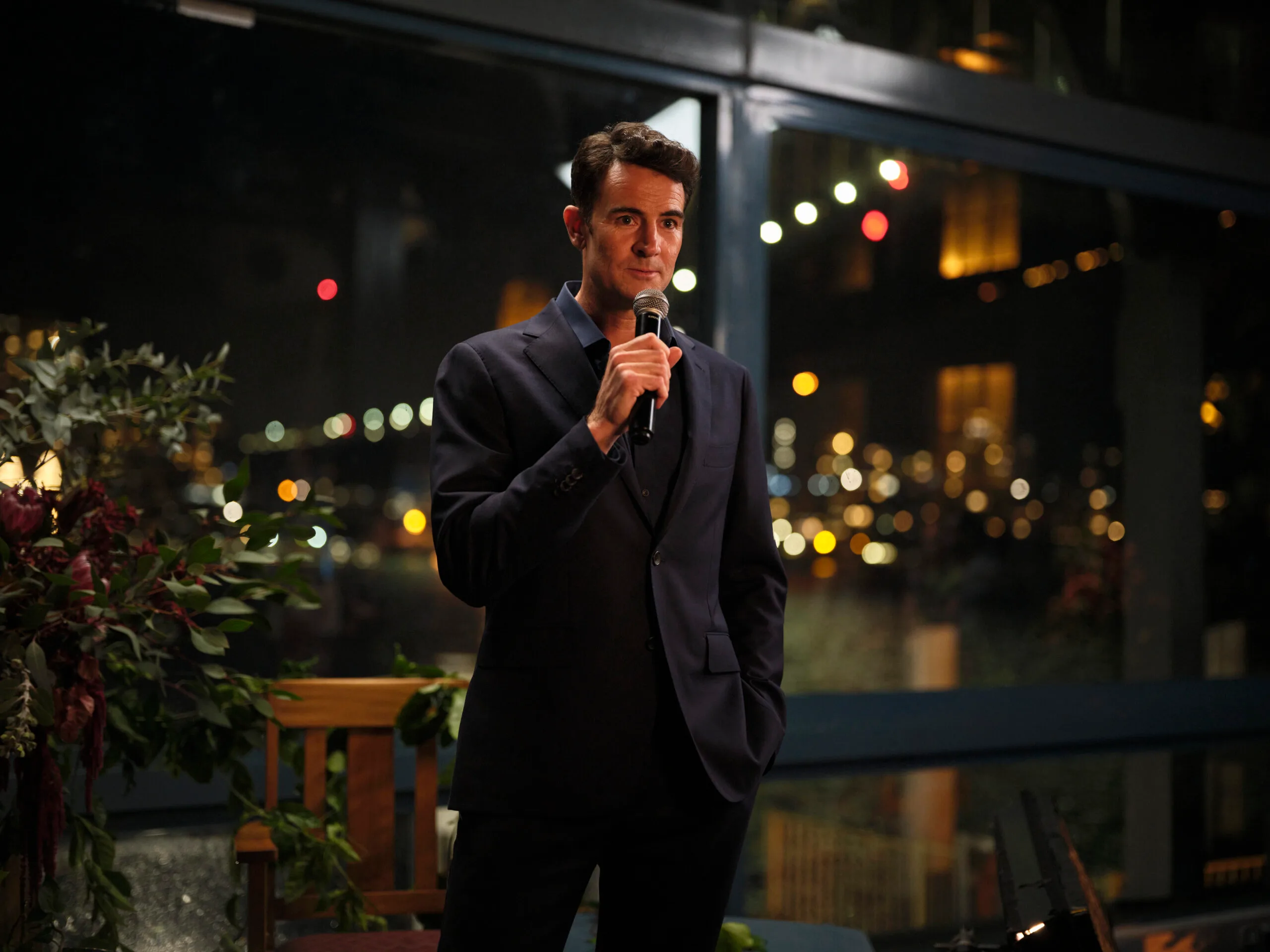 Ben Lawson is impressive in the series. Photo courtesy of Binge.