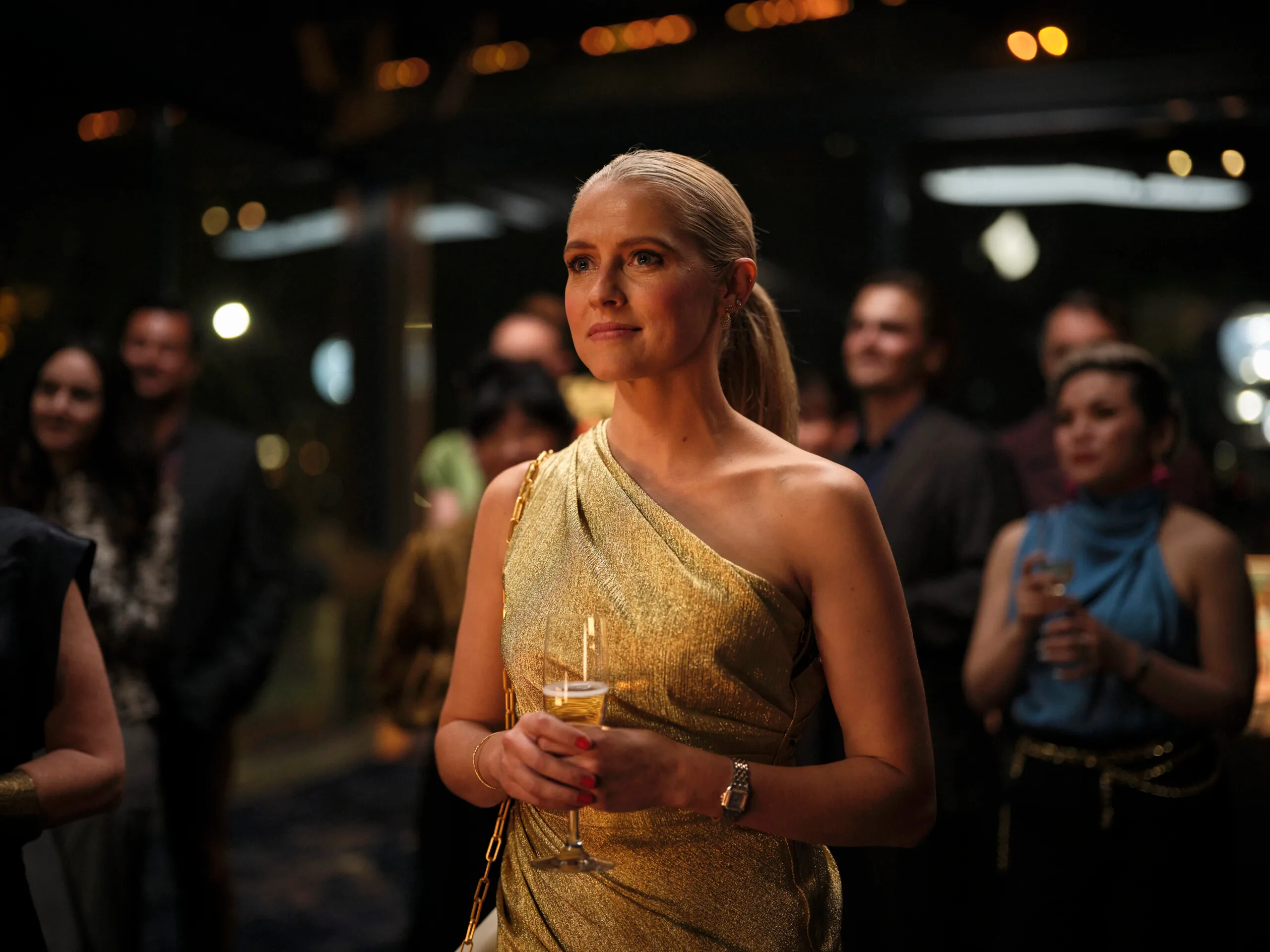Teresa Palmer plays Alison. Photo courtesy of Binge.