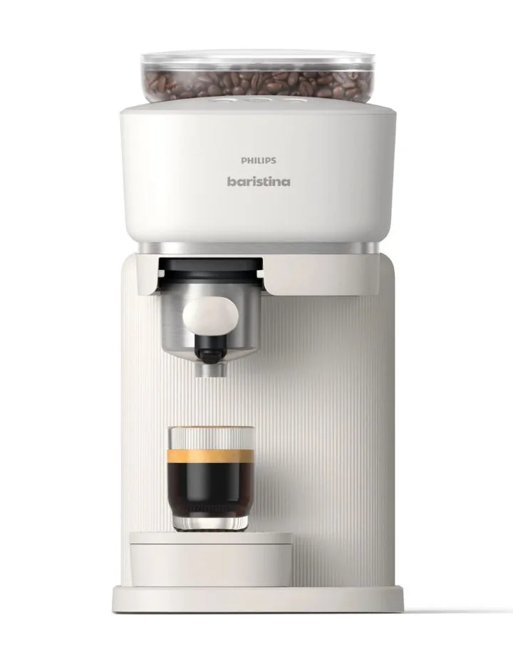 Philips Baristina Espresso Machine (Cloud White)