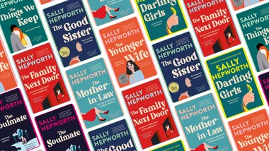 Cover of Sally Hepworth books arranged side by side.