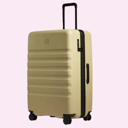 Antler Large Luggage In Dune Yellow - Icon Stripe