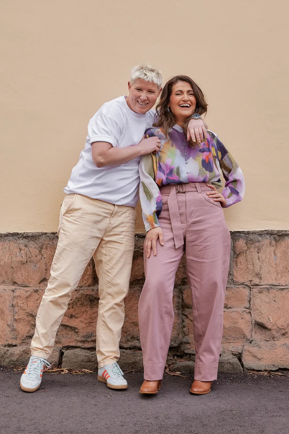 PK and her wife, Peta. Photo by Alana Landsberry.