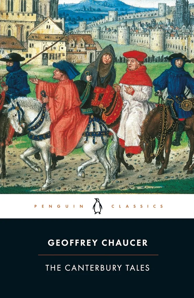book cover of The Canterbury Tales by Geoffrey Chaucer