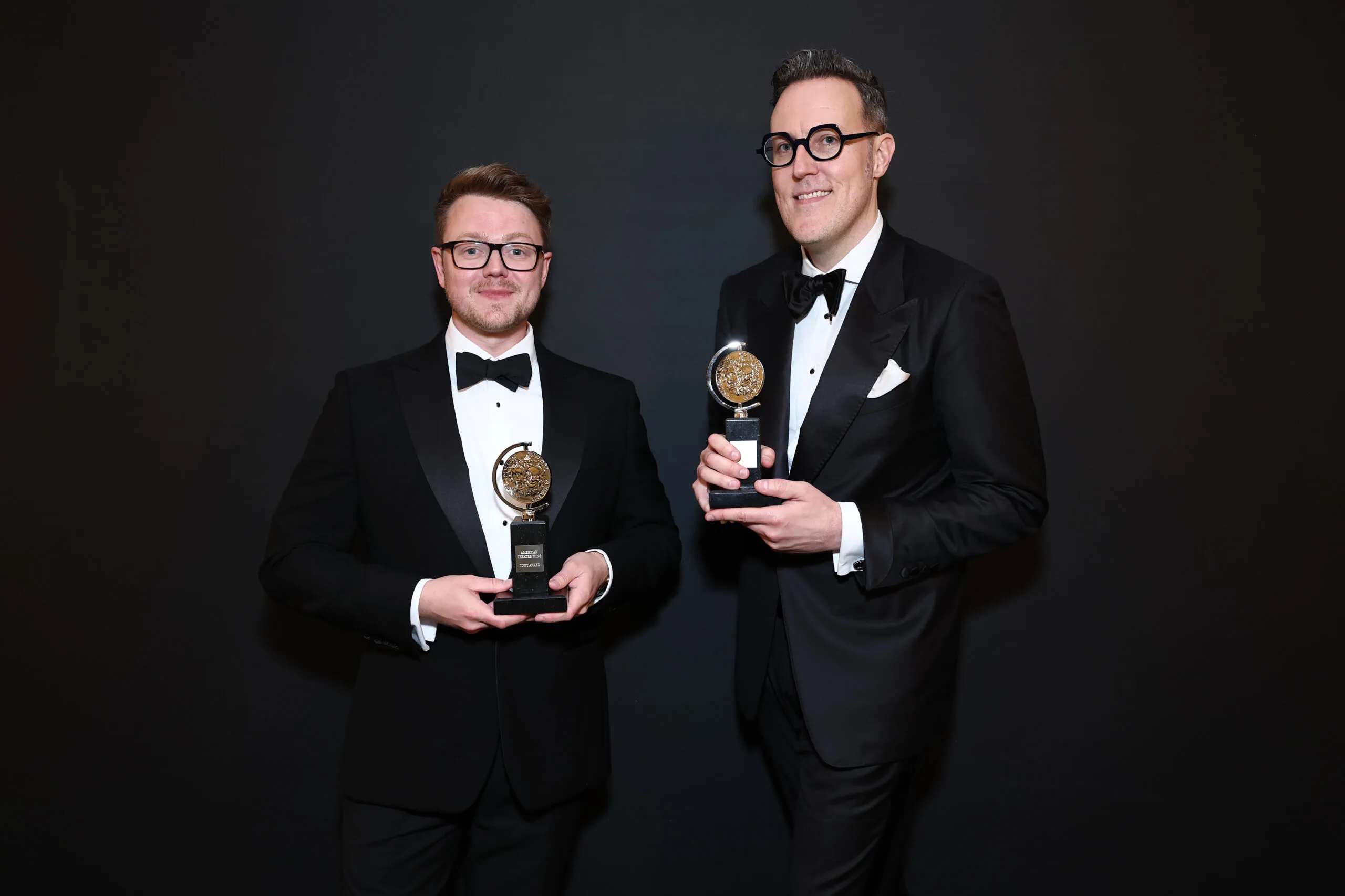 tony award winners - george reeve and dane laffrey