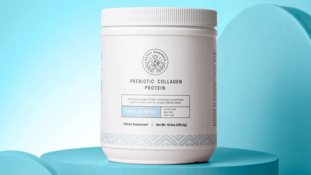 Happy Mammoth Prebiotic Collagen Protein