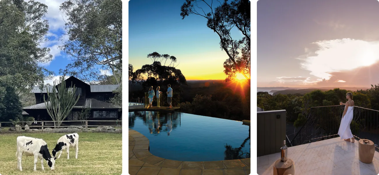 central coast getaway stays