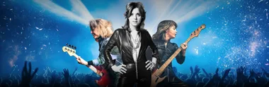 Suzi Quatro tour Australia rockin on banner