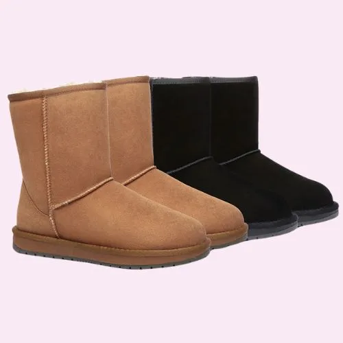 Ugg Express AUSTRALIAN SHEPHERD UGG Boots Sheepskin Wool Short Classic Suede