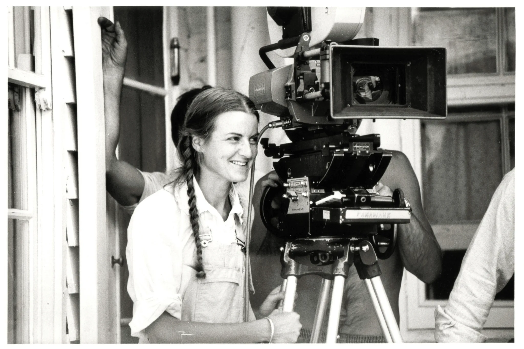 Gillian behind the camera. Photo supplied and used with permission.
