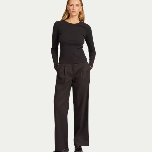 Academy Brand Monroe Pleated Pant - black