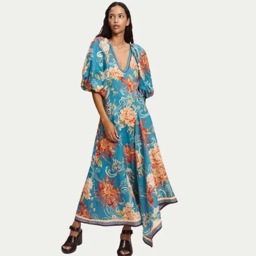 Alemais Fletcher Midi Dress