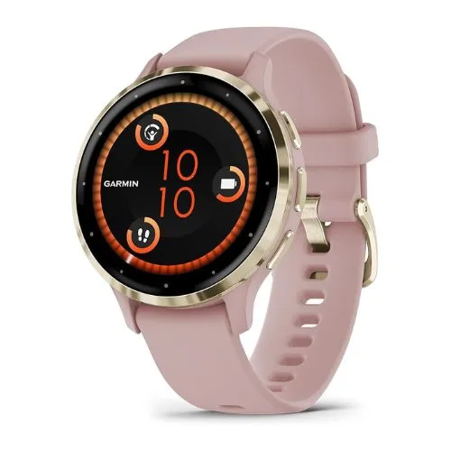 Garmin Venu 3S smart watch and fitness tracker.
