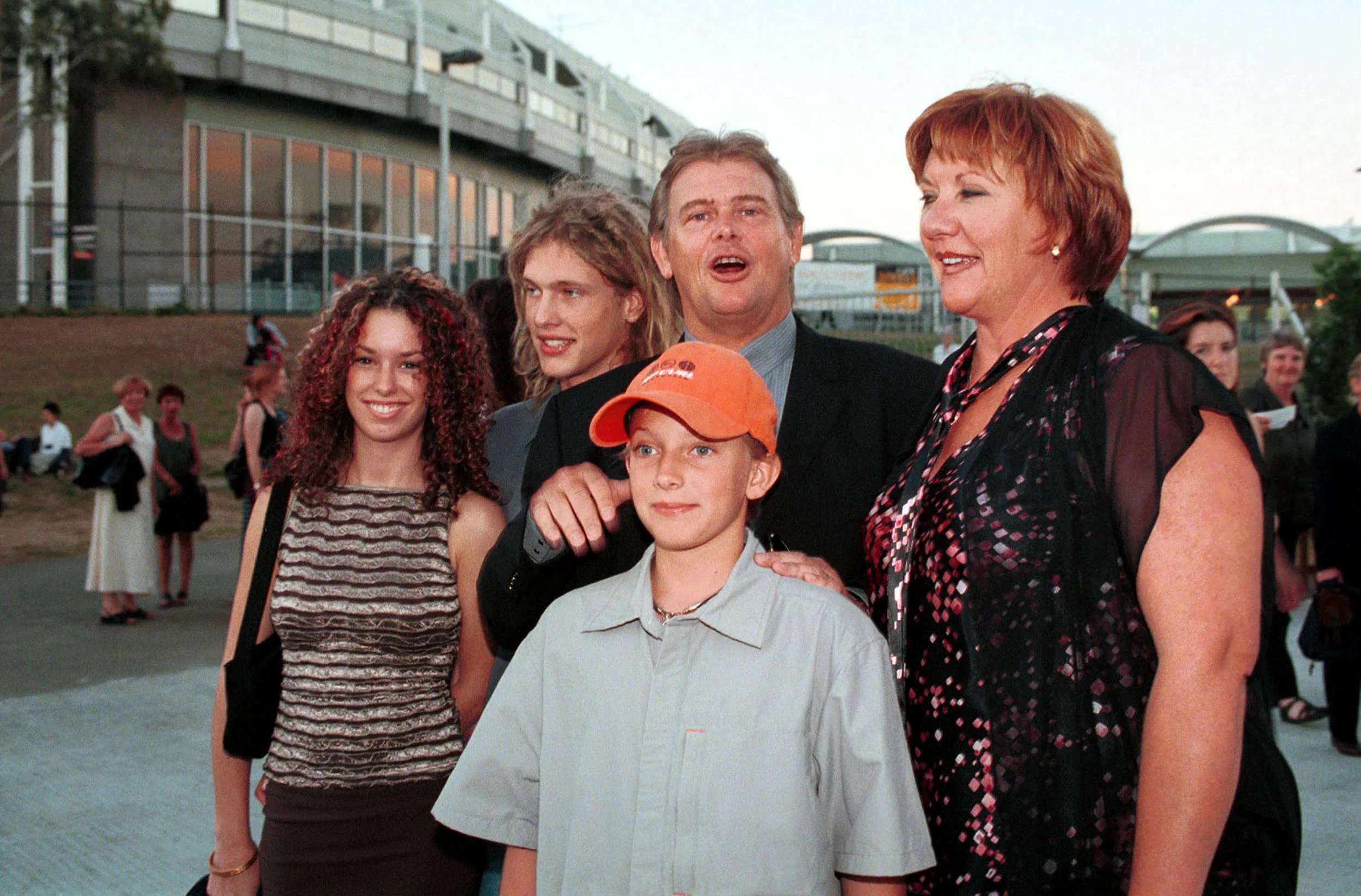 MARCH 2001 - JOHN FARNHAM AND FAMILY - THE PREMIERE OF THE NEW SHOW "ALEGRIA" FROM THE CIRQUE DU SOLEIL IN MELBOURNE. (Photo by Regis Martin/Getty Images)