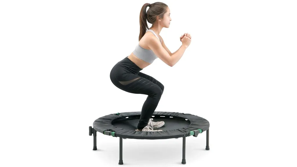 Marcy Trampoline Cardio Trainer with Handle ASG-40, Black