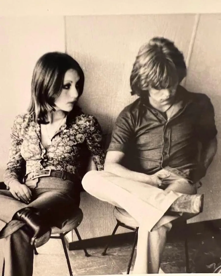 A young Jill and John Farnham. Photo Instagram/@robfarnham