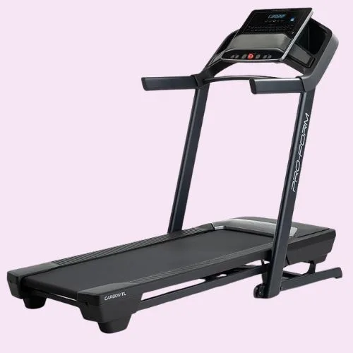 ProForm Carbon TL Treadmill - Perfect for Walking and Running with: 16 KPH Digital QuickSpeed Control, 5” Multi-Colour Display, Foldable Space Saving Design for Easy Storage and Bluetooth Enabled
