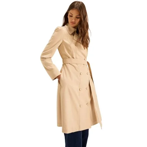 Review Antoinetta Trench Coat in beige