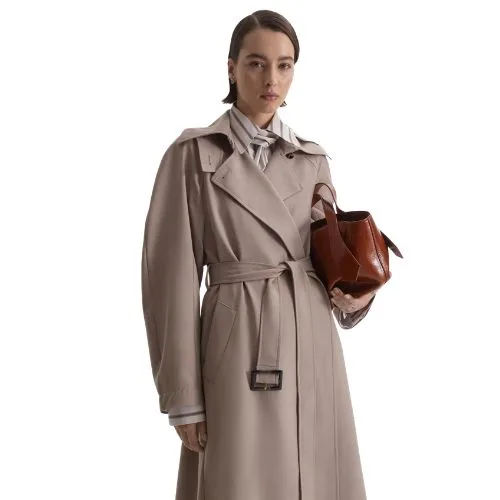 Scanlan Theodore Italian Trench - taupe