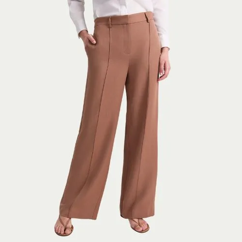 Sportscraft Valerie Straight Leg Pants in mocha
