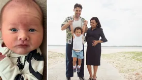 Miranda Tapsell has welcomed her second bundle of joy with husband, James
