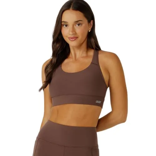Lorna Jane Amy Maximum Support Sports Bra - cinnamon colour - best bras Australia