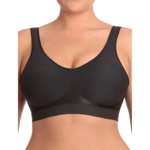 Playtex Comfort Revolution Wirefree Bra in Black