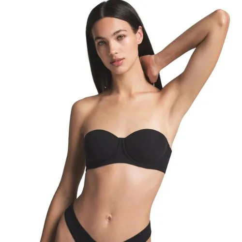Skims Fits Everybody Strapless Bra - Onyx colour