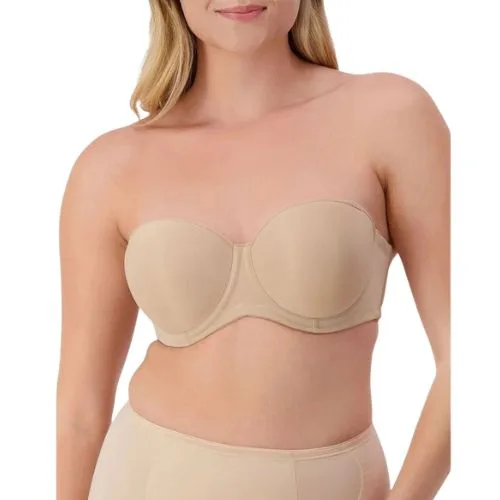 Triumph Beautiful Silhouette Strapless Bra in Nude - best bras Australia