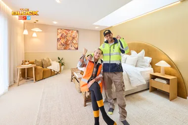 See the Main Bedroom and Walk-in Robe reveals on The Block 2025