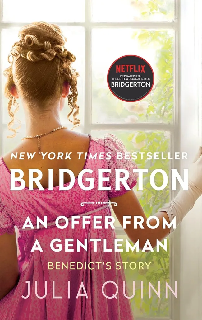 An Offer From a Gentleman Bridgerton book cover Julia Quinn