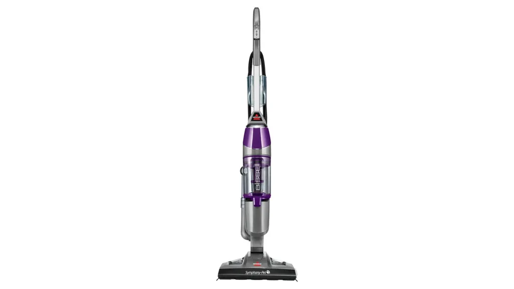 The Bissell Symphony Pet Vacuum and Steam Cleaner.