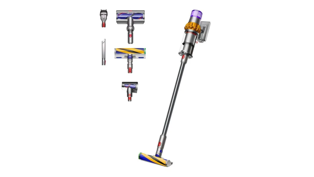 The Dyson V15 Detect Absolute vacuum is one of the best rated stick models, with over 15,000 five-star reviews.