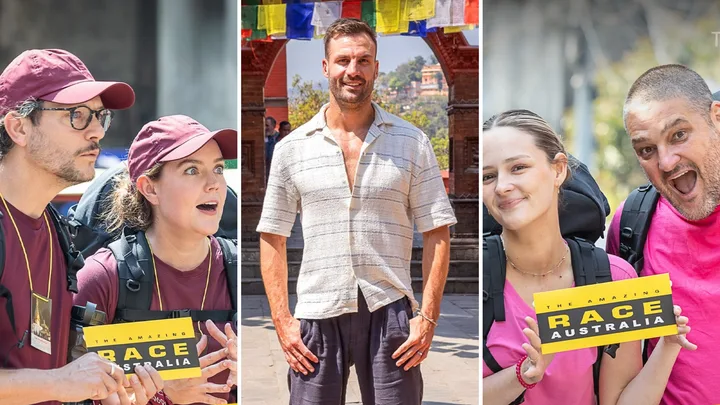Who has been eliminated from The Amazing Race Australia 2025 competition so far?