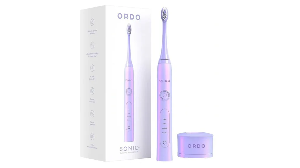 Ordo Sonic+ Electric Toothbrush in Pearl Violet