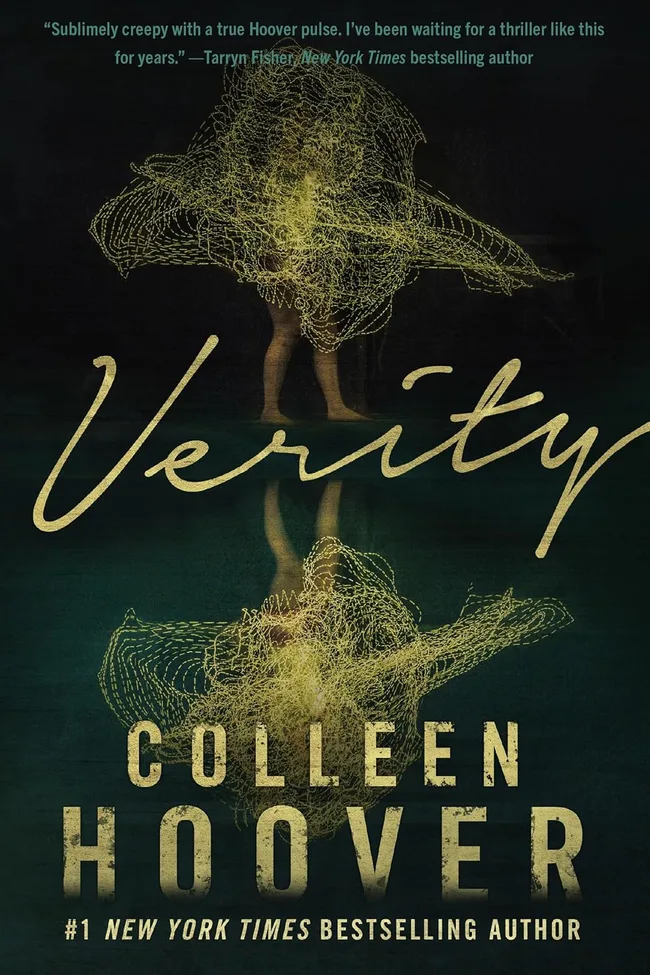 Verity Colleen Hoover book cover