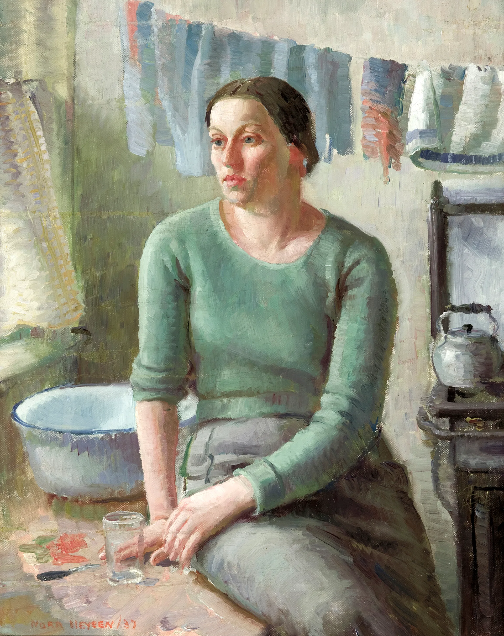 DOWN AND OUT IN LONDON, 1937, NORA HEYSEN ART GALLERY
OF SOUTH AUSTRALIA, ©LOU KLEPAC