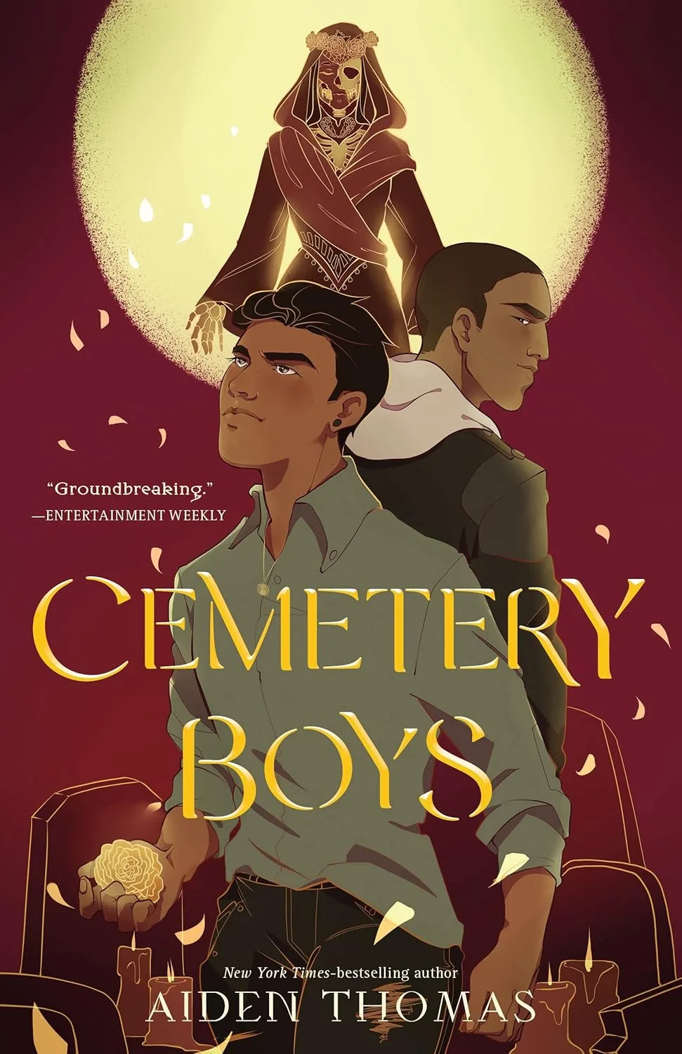 Cemetery Boys by Aiden Thomas cover. 