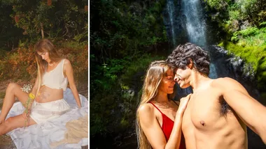 Australian actress Isabel Lucas is pregnant with her first baby