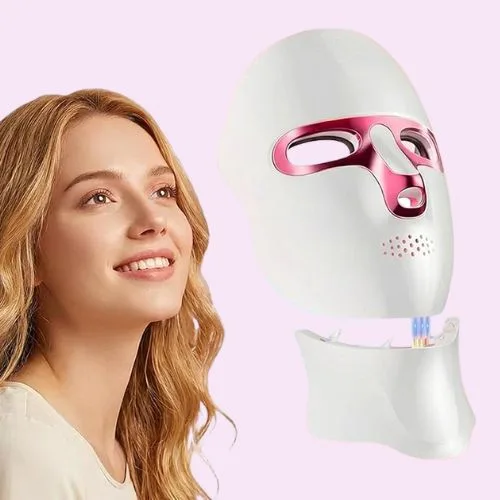 LED Face Mask, Cordless Red Light Therapy for Face and Neck - Amazon sales